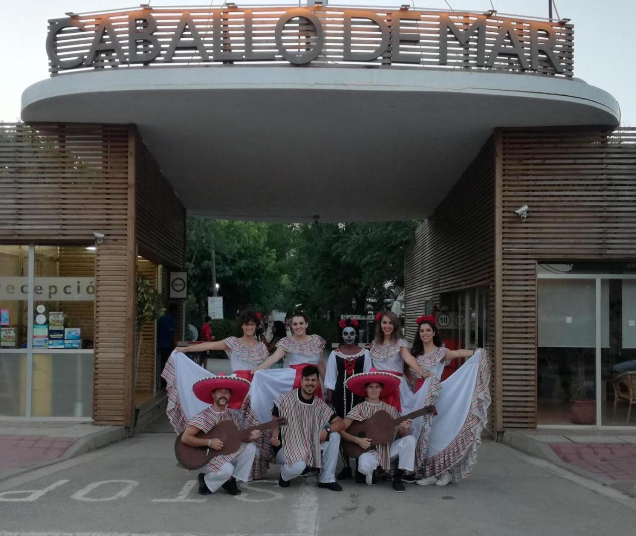 Camping Senia Caballo De Mar Pineda de Mar Exteriör bild
